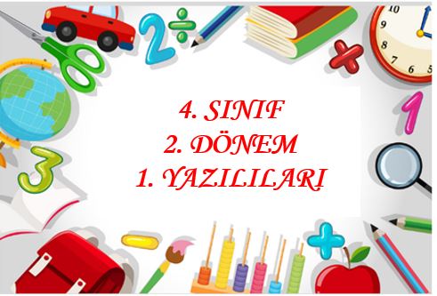 4. Sınıf Fen  Bilimleri 2. Dönem 1. Yazılı